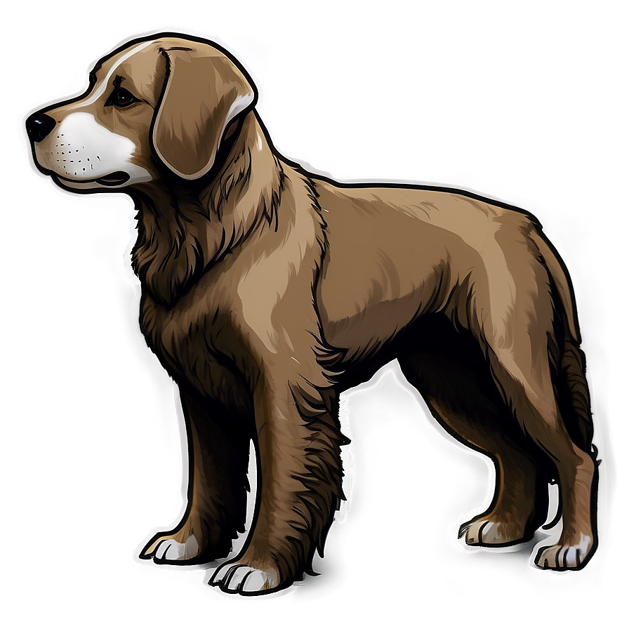 Dog Sketch Transparent Png Lde PNG Image