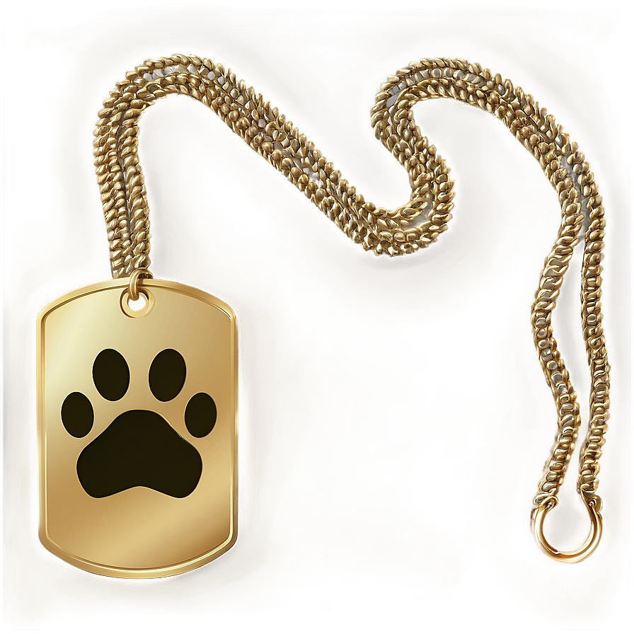 Dog Tag Silhouette Png Fkt PNG Image