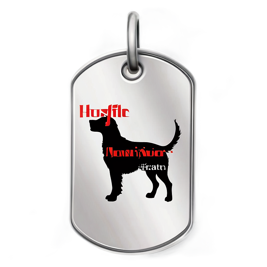 Dog Tag With Name Png Hql PNG Image