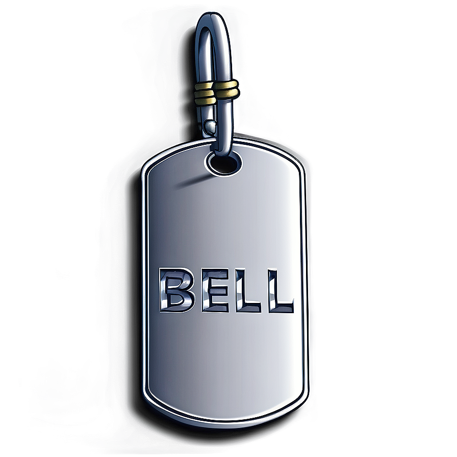 Dog Tags With Bell Png Wuk PNG Image