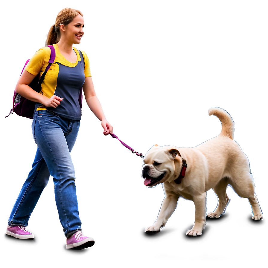 Dog Walk Png 79 PNG Image