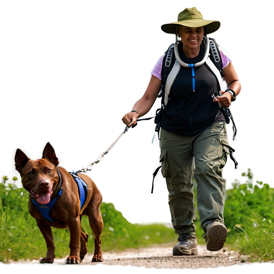 Dog Walking Holiday Png Pmj PNG Image