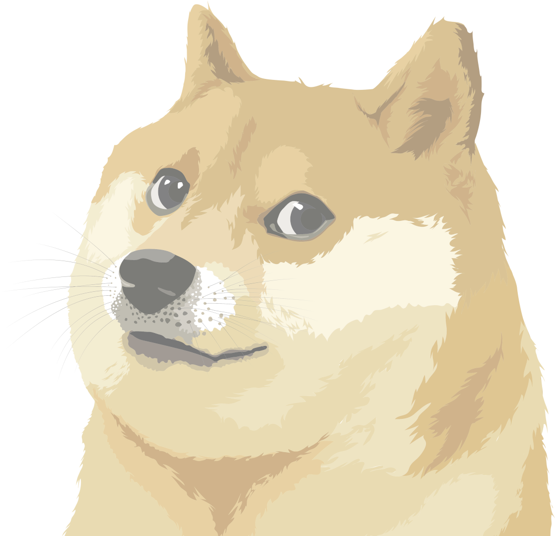 Dogecoin Mascot Shiba Inu PNG Image