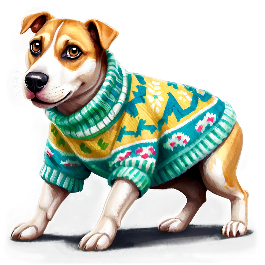 Dogs In Sweaters Png 05242024 PNG Image