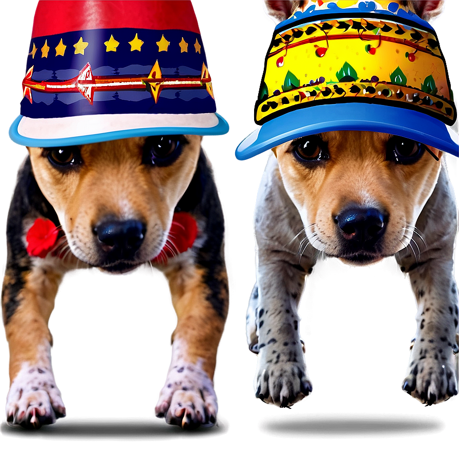 Dogs With Hats Png Vib59 PNG Image