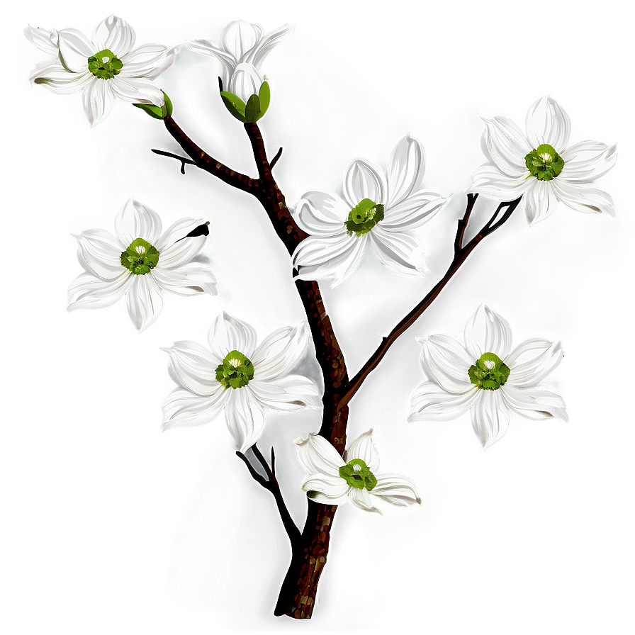 Dogwood Branches Png Tba PNG Image