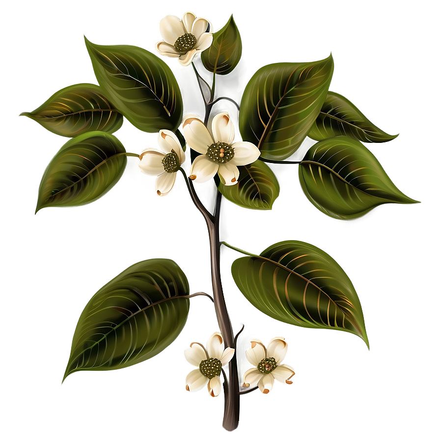 Dogwood Illustration Png 67 PNG Image