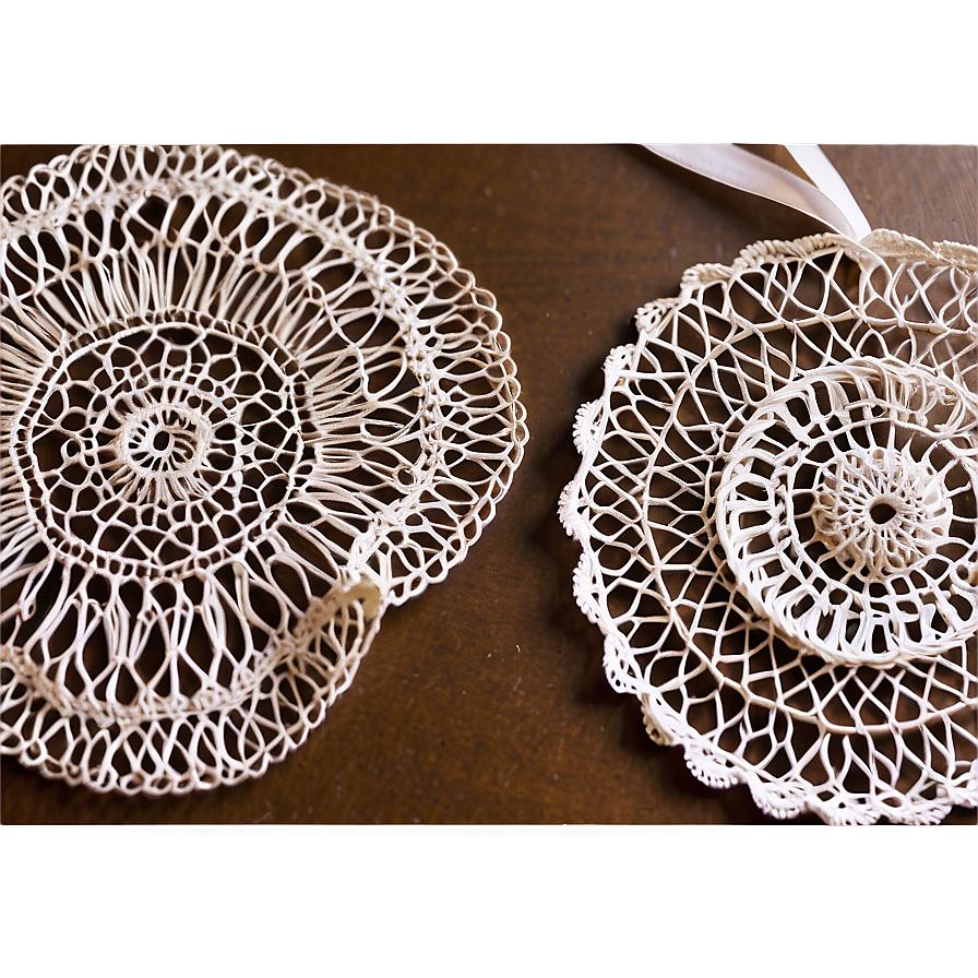 Doily Decoration Idea Png Puc PNG Image