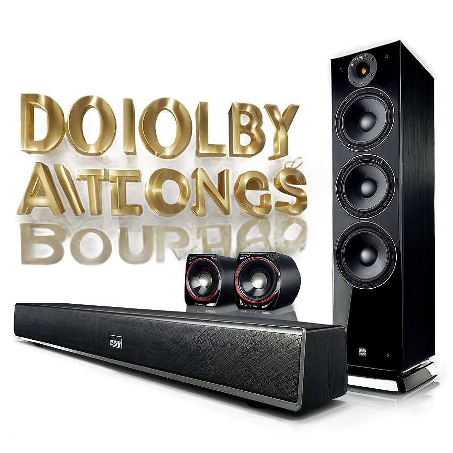 Dolby Atmos Sound Bar Png 06282024 PNG Image