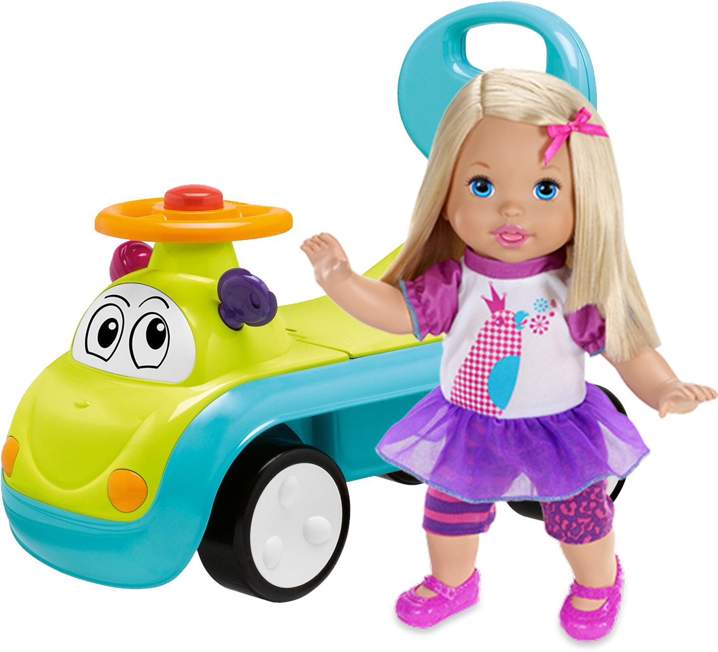 Dolland Push Car Toy PNG Image