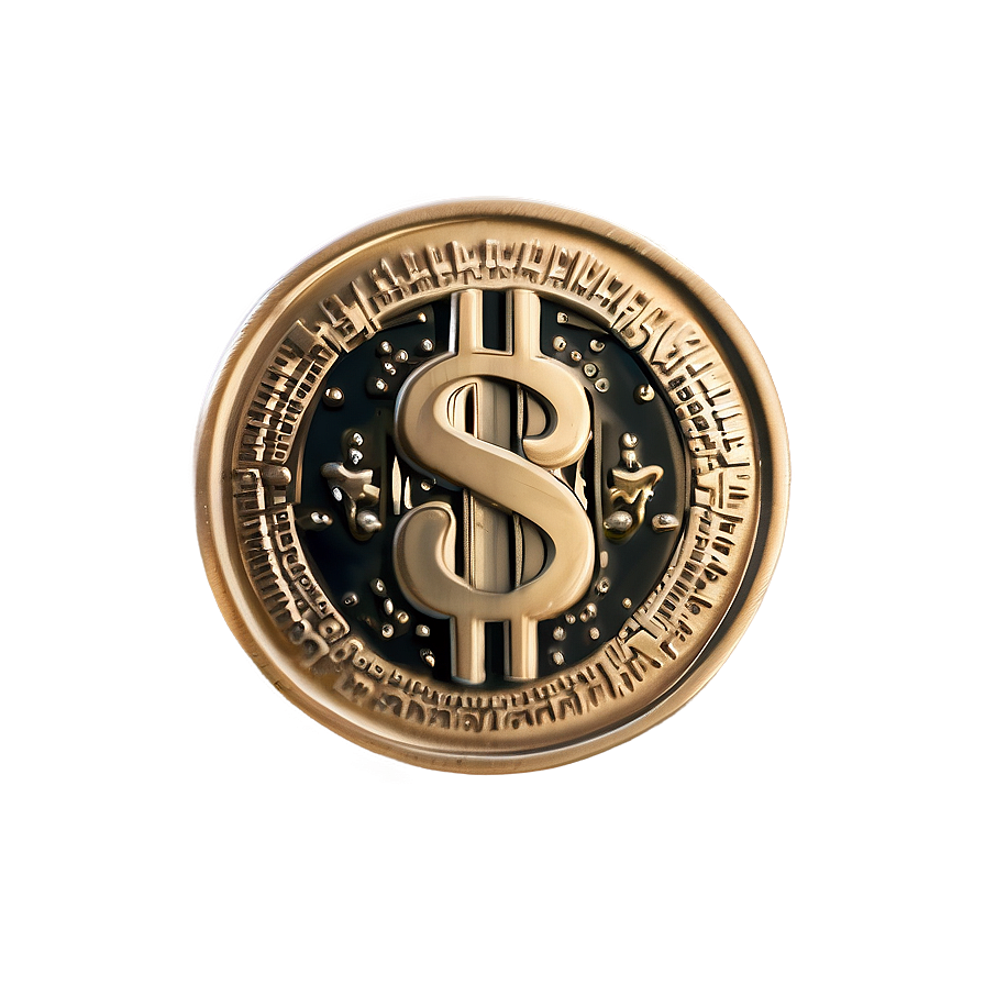 Dollar Coin Png 67 PNG Image