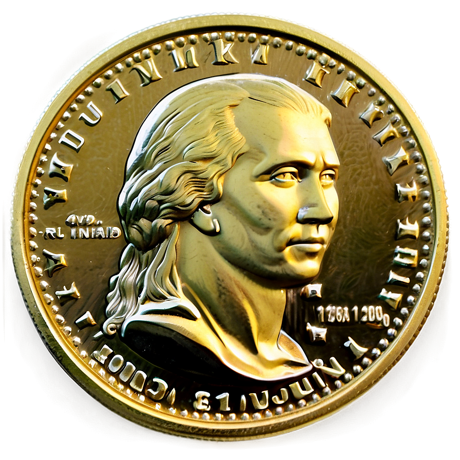 Dollar Coin Png Hbt63 PNG Image