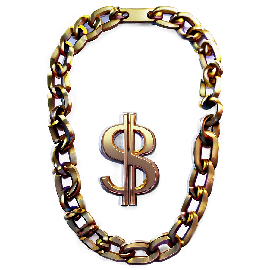 Dollar Sign Chain Png 05242024 PNG Image