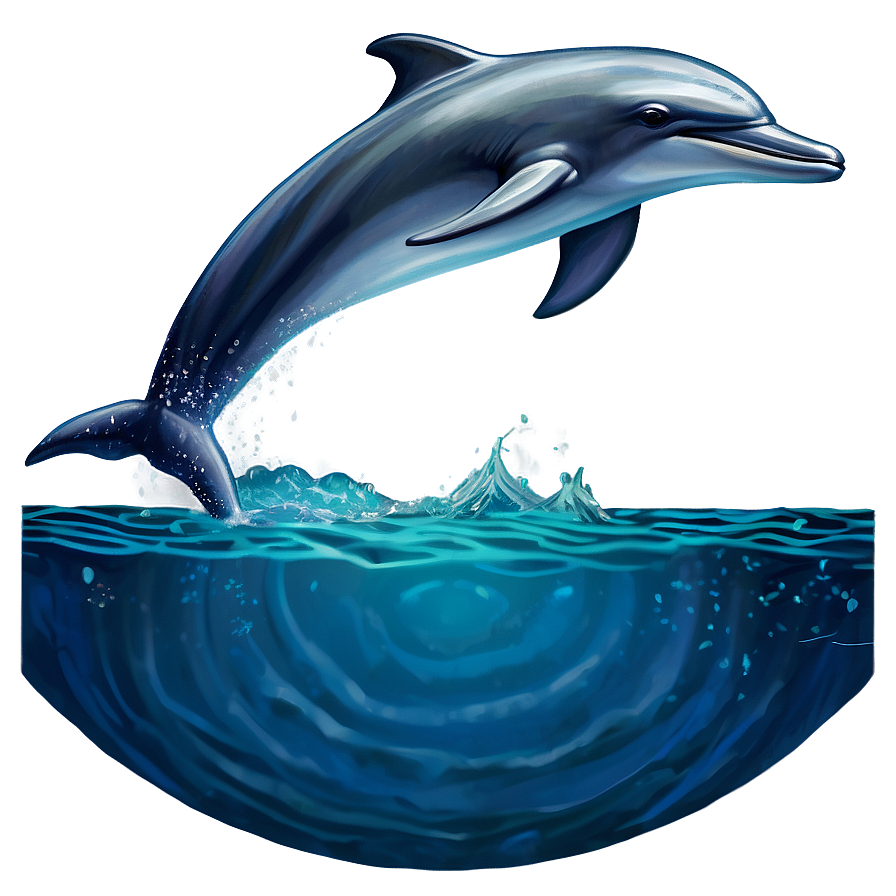 Dolphin Drawing Png Pxj PNG Image