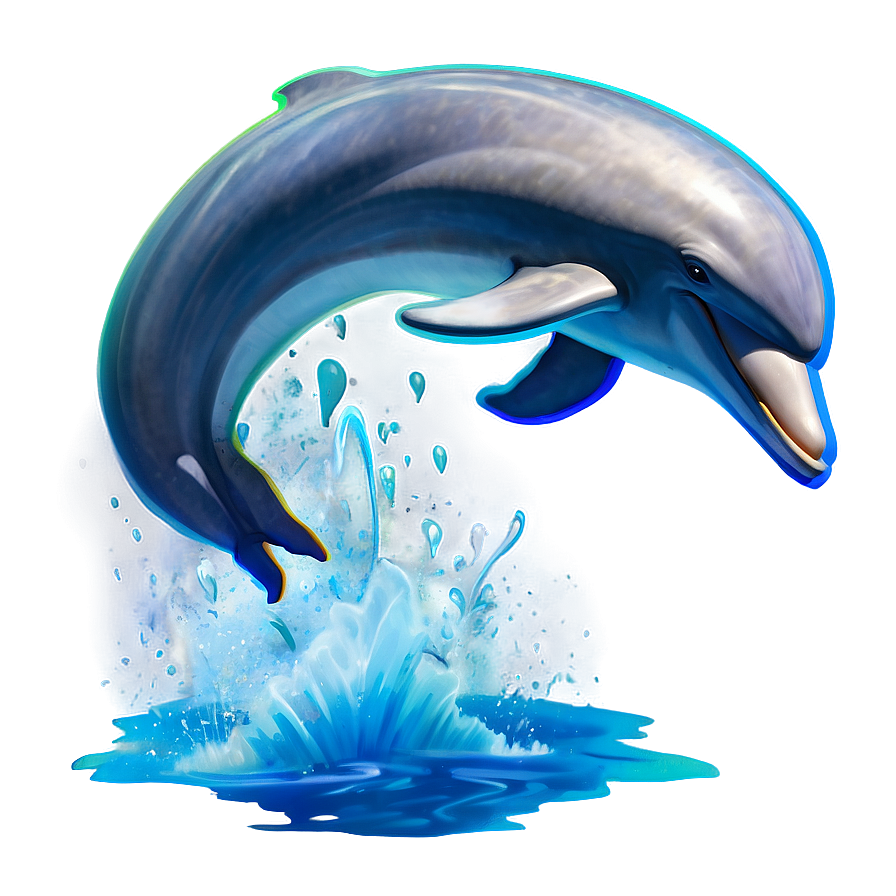 Dolphin Paradise Png Uem PNG Image