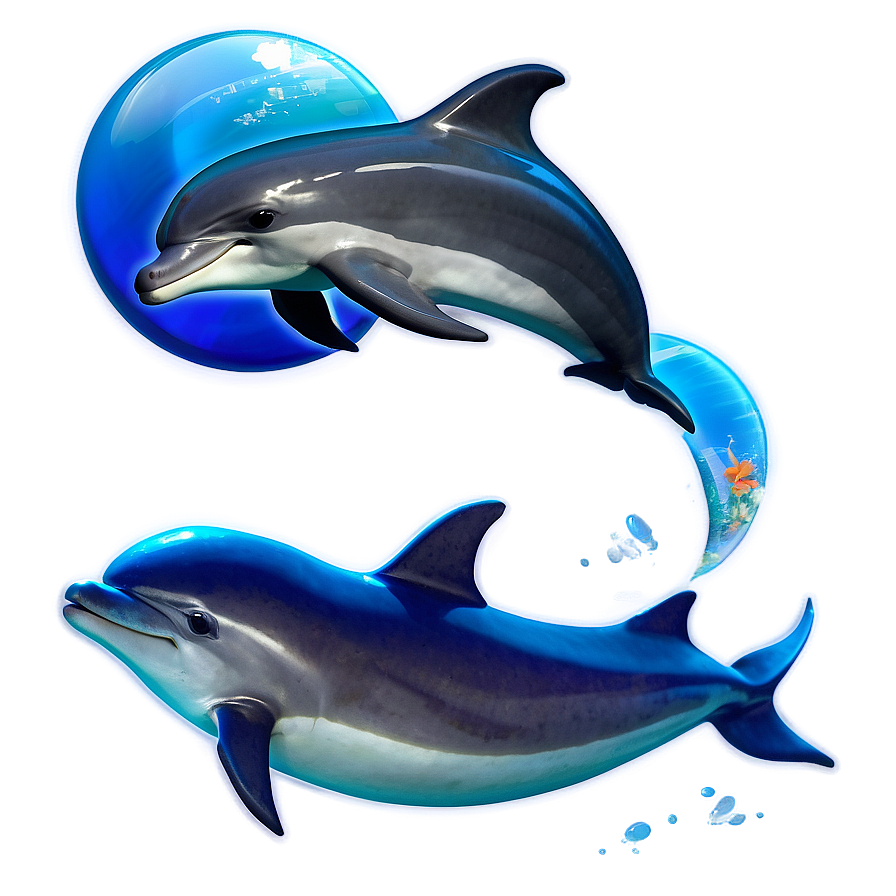 Dolphins Adventure Png Dmw PNG Image