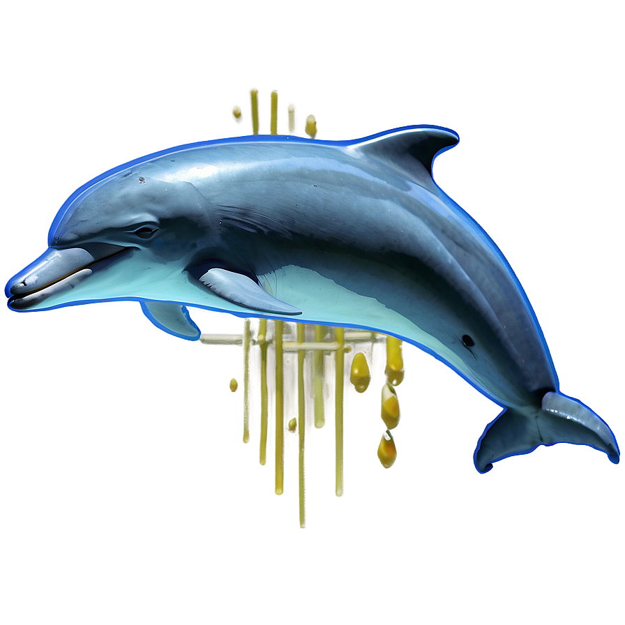 Dolphins Coral Reef Png Xsf35 PNG Image