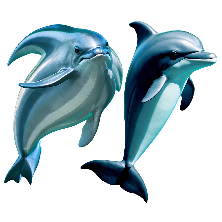 Dolphins Friendship Png Vfm PNG Image