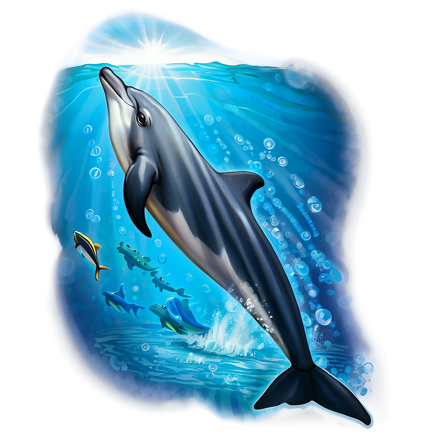 Dolphins Journey Png 48 PNG Image