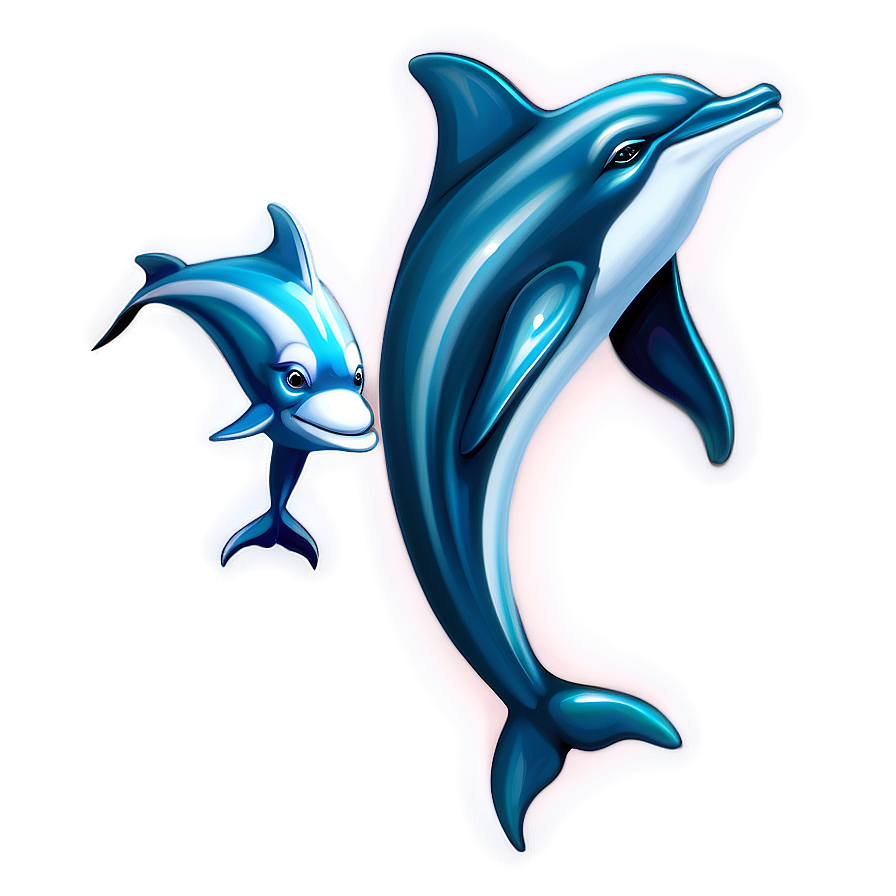 Dolphins Sketch Png 06112024 PNG Image