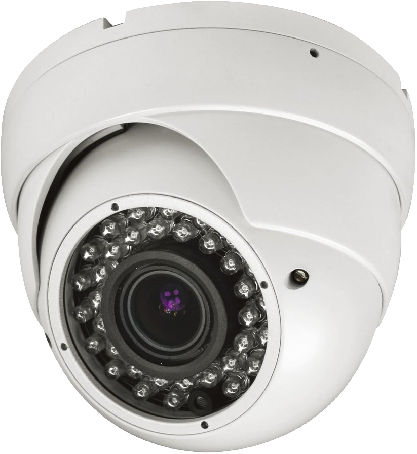 Dome Security Camera PNG Image