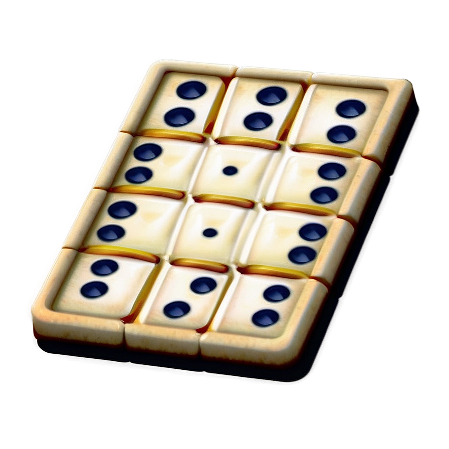 Dominoes A PNG Image