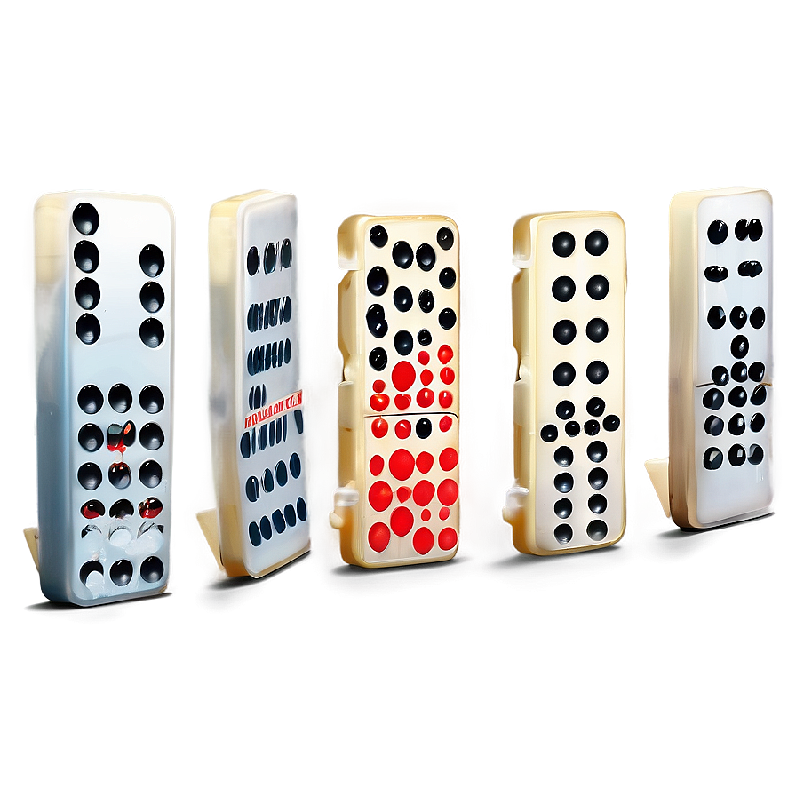 Dominoes With Different Textures Png Xgg PNG Image