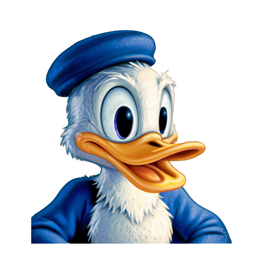 Donald Duck Png Eat PNG Image