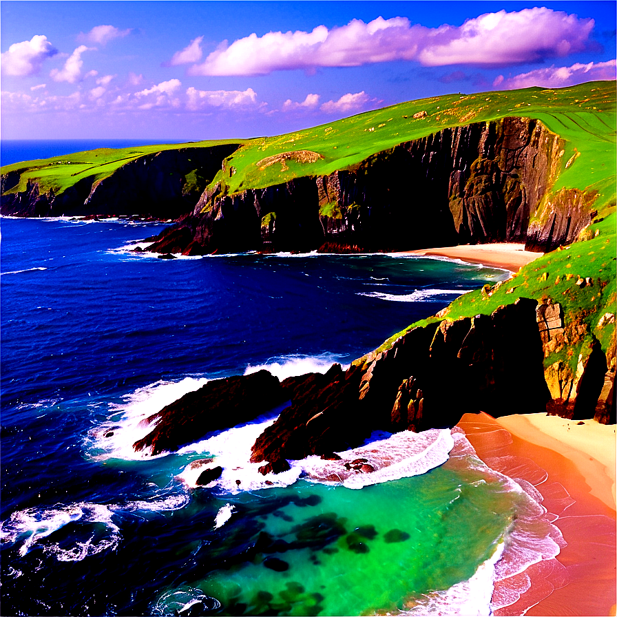 Donegal Rocky Coastline Png 06232024 PNG Image