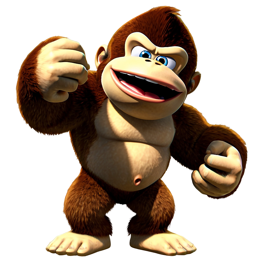 Donkey Kong Character Png Guq PNG Image