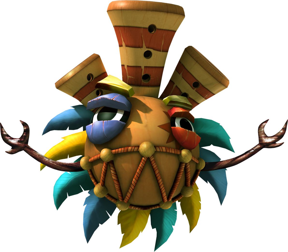 Donkey Kong Tiki Character PNG Image