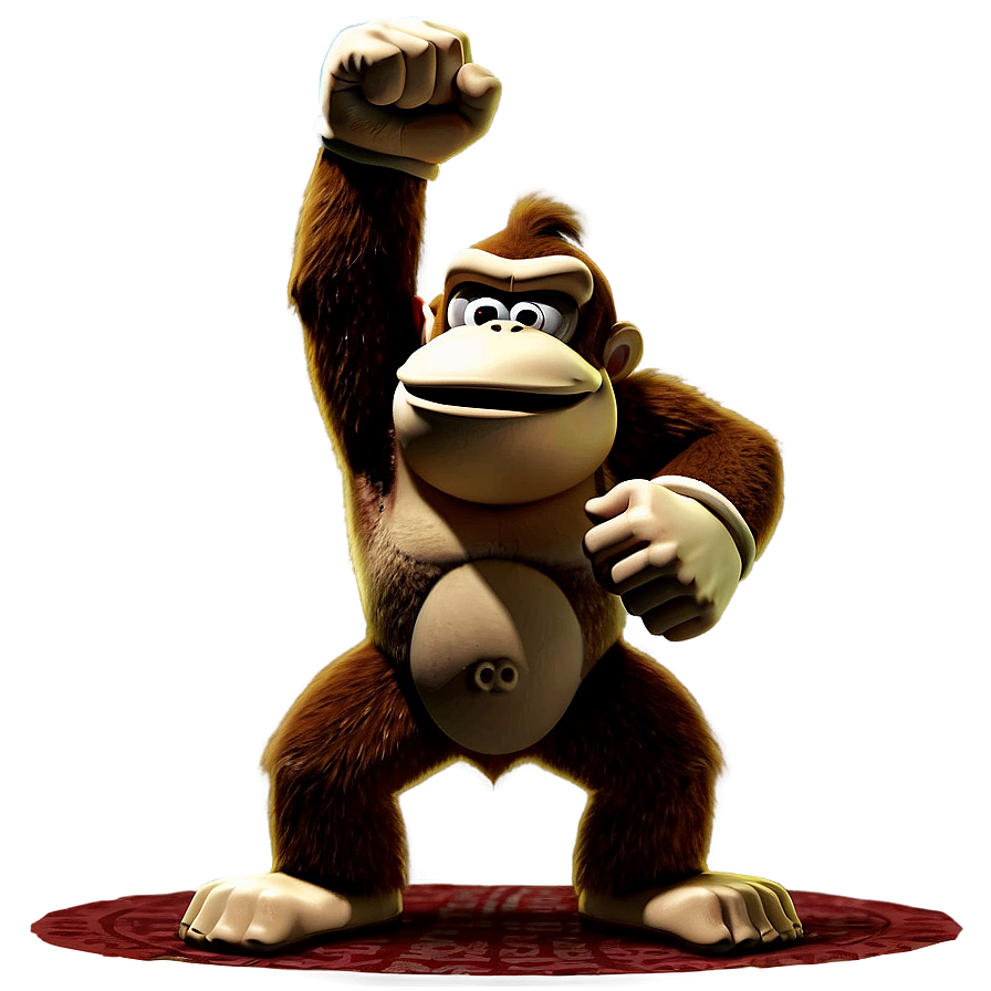 Donkey Kong Victory Pose Png Fup PNG Image