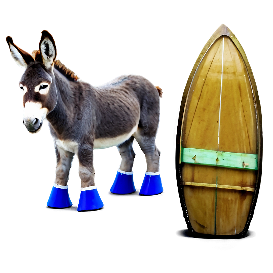 Donkey On The Beach Png Chy PNG Image