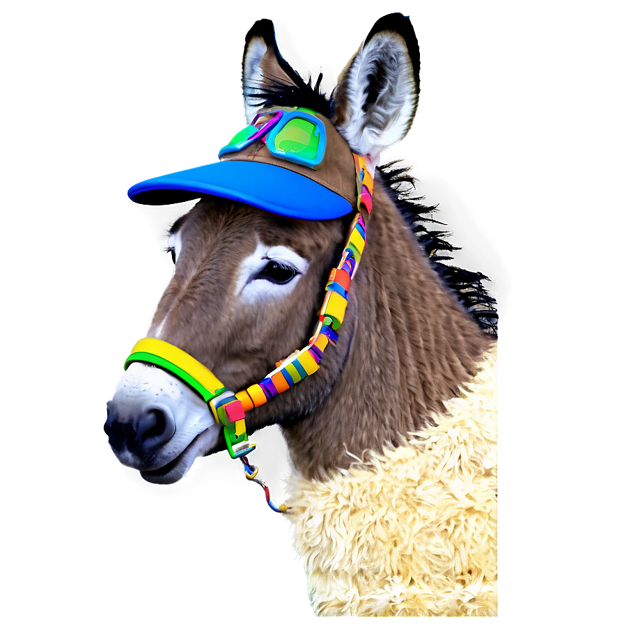 Donkey With Hat Png Oas12 PNG Image