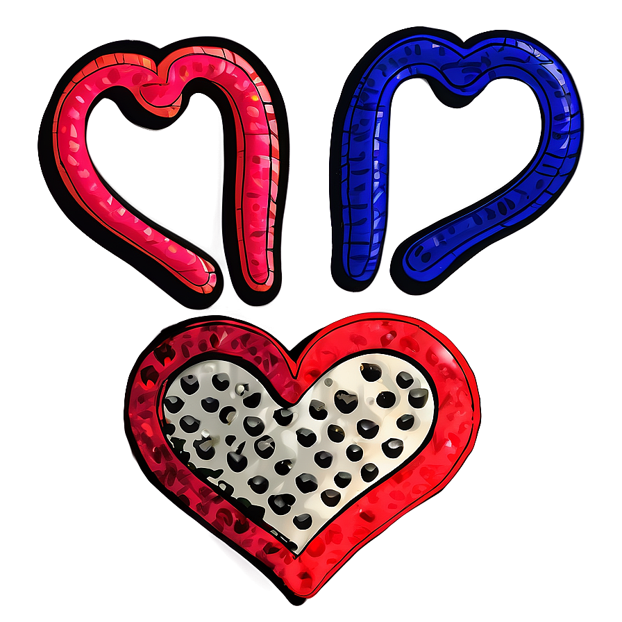 Doodle Heart Outline Png 48 PNG Image