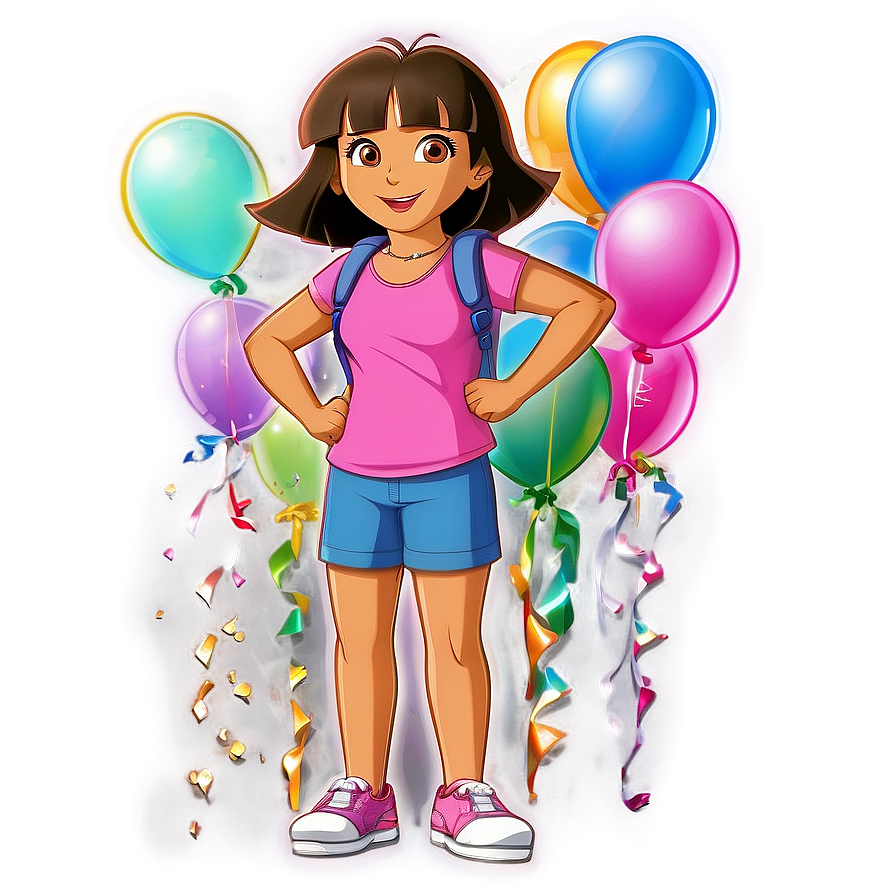 Dora's Big Birthday Adventure Png Btt PNG Image