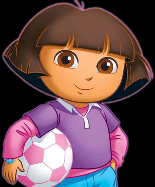 Dora Soccer Adventure PNG Image