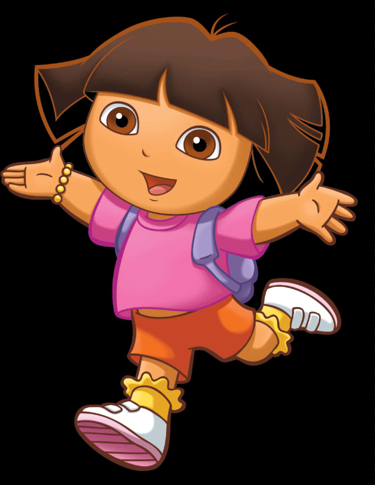 Dora The Explorer Animated Character PNG Image