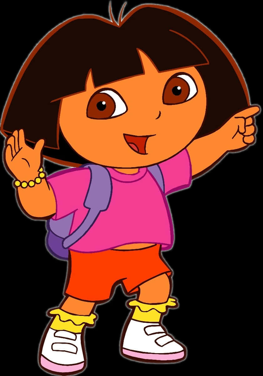 Dora The Explorer Cartoon Character PNG Image