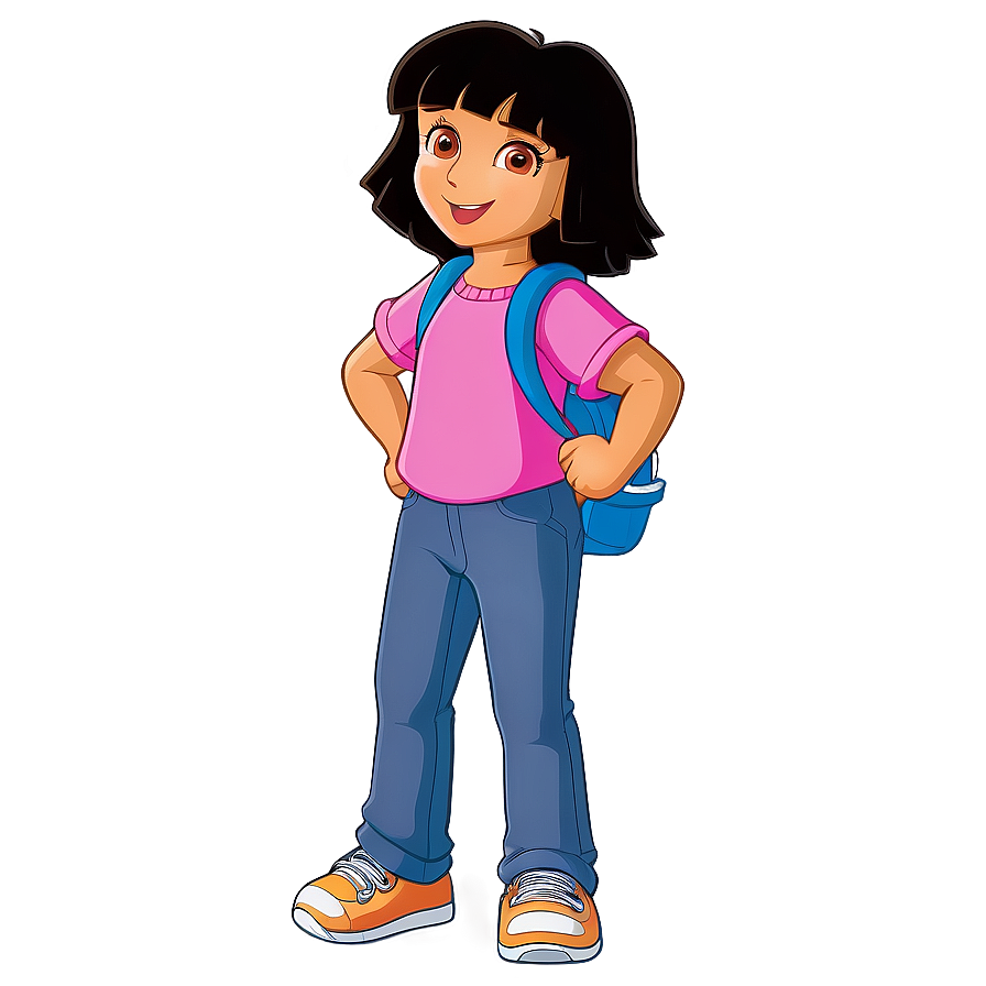 Dora The Explorer Logo Png Vnl PNG Image