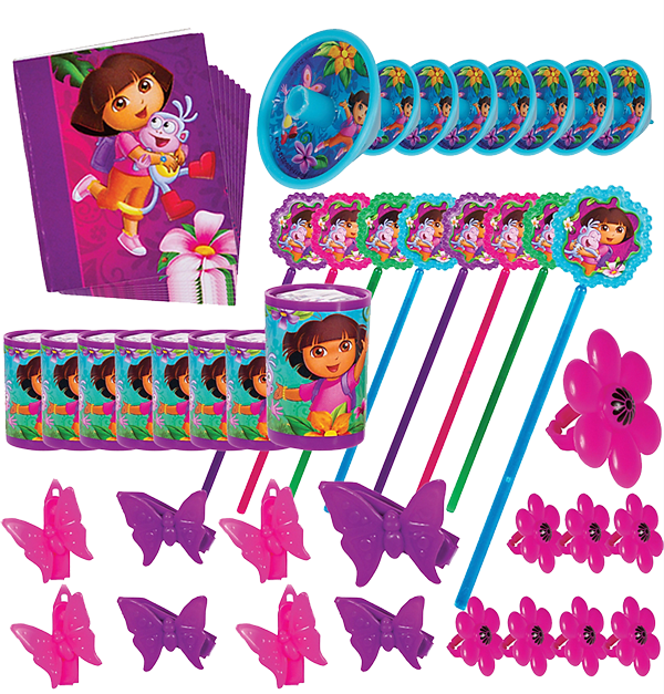 Dora The Explorer Party Supplies PNG Image