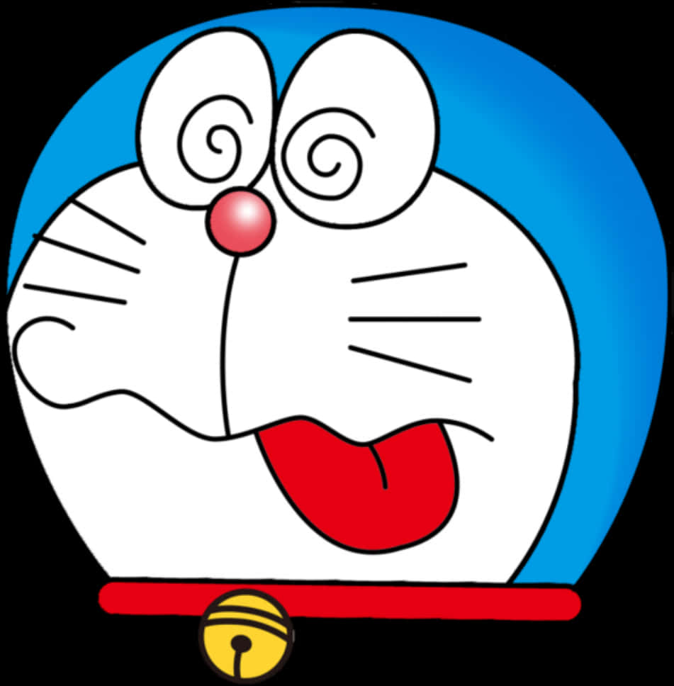 Doraemon_ Face_ Vector_ Graphic PNG Image