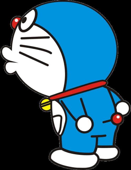 Doraemon Side Profile PNG Image