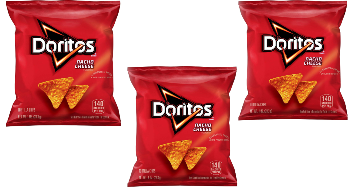 Doritos Nacho Cheese Bags PNG Image