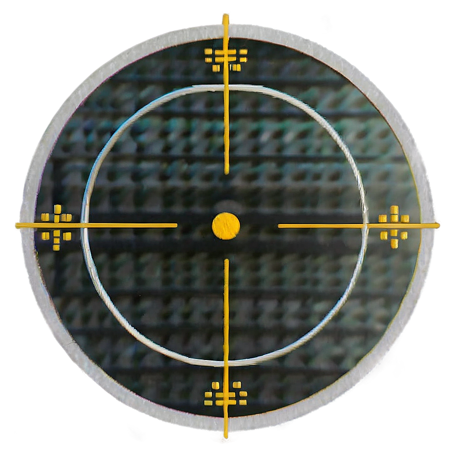 Dot Crosshair C PNG Image