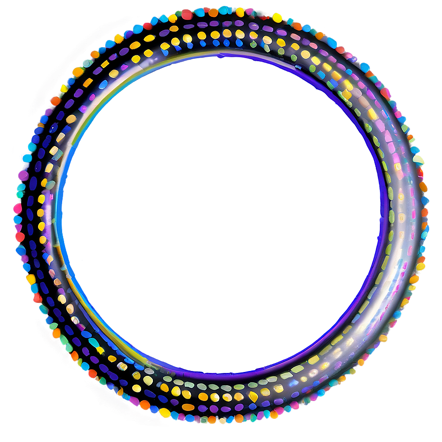 Dotted Circle C PNG Image