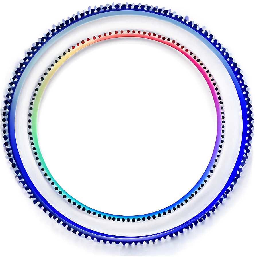 Dotted Circle Outline Png 64 PNG Image