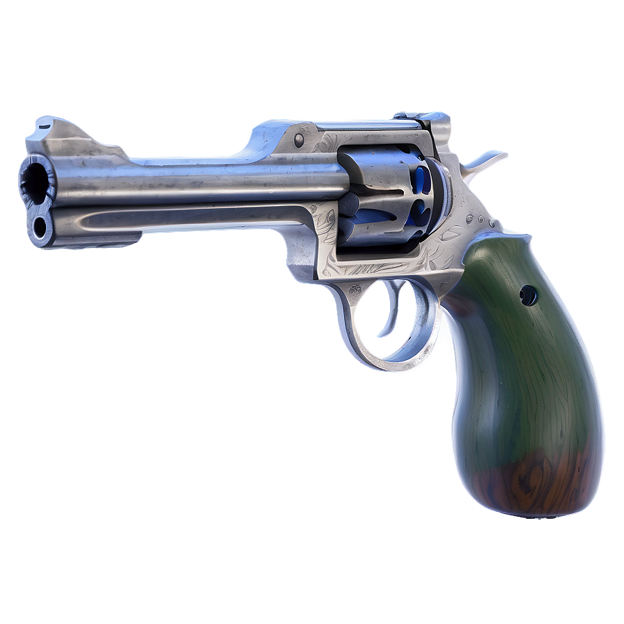 Double-barrel Pistol Png 05242024 PNG Image