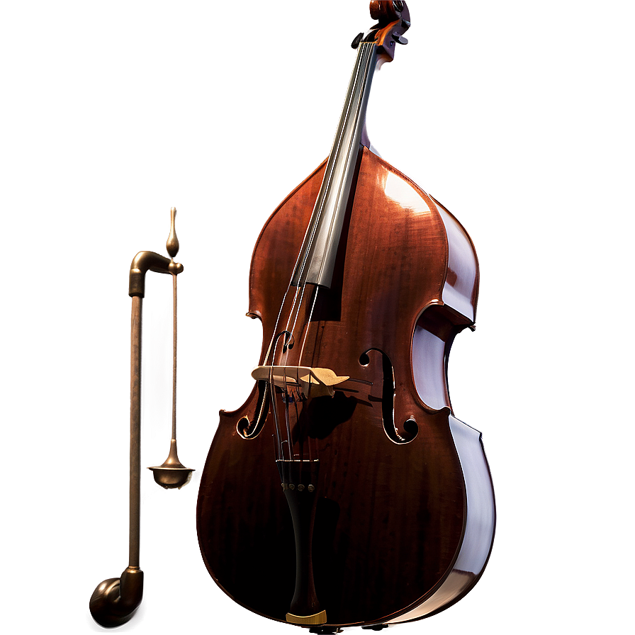 Double Bass At Night Png Qym PNG Image