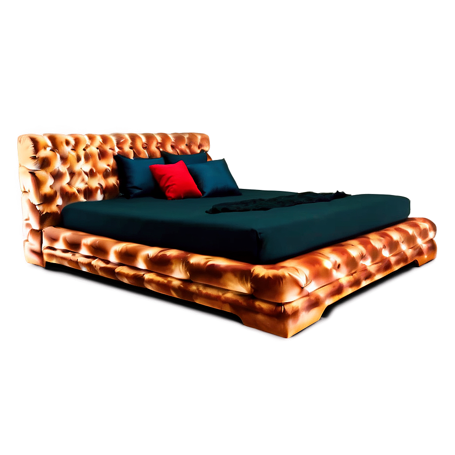 Double Bed Furniture Png Akb33 PNG Image